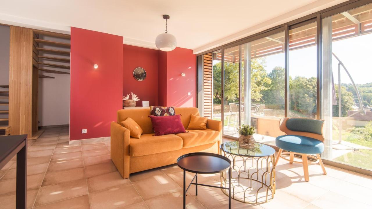 Villa Belle Vue Avec Jacuzzi Privatif Sarlat-la-Canéda Eksteriør bilde